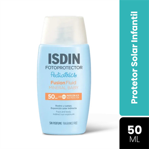 Protetor Solar Isdin FotoProtector Pediatrics Fusion Fluid Mineral Baby