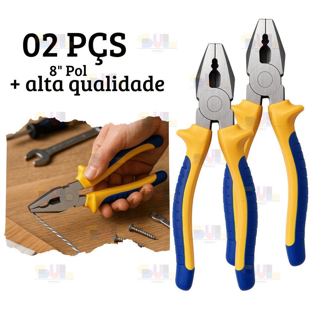 Alicate Universal 8 Pol - Comprar com Melhor Preço em Ferramentas e Melhorias para a Casa
