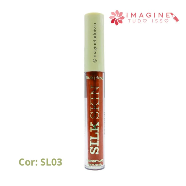 Batom Líquido Confort Lips Silk Skin Hbl6201-3 Sl03