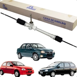 Caixa Setor Direção Mecânica Indisa Corsa G1 Hatch Sedan Wagon 1994 a 2000