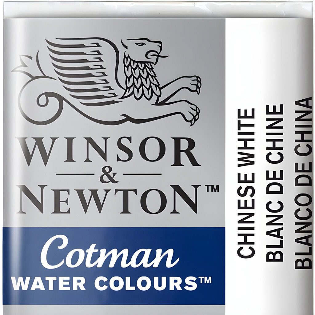 Tinta Aquarela Cotman Winsor & Newton Pastilha 150 Chinese White