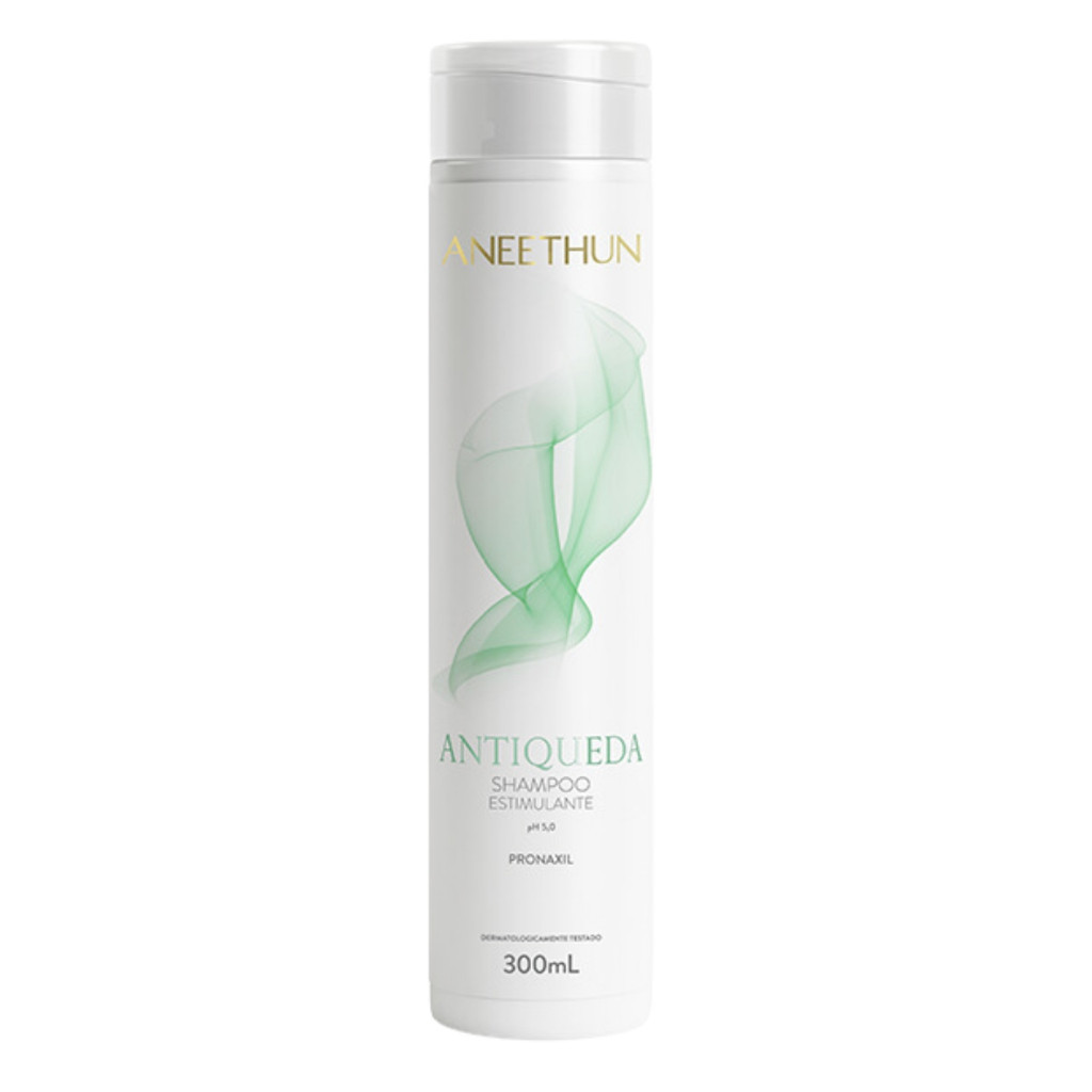 Shampoo Estimulante Anti Queda Aneethun 300ml Uso Diario Linha Anti Queda System + Lembrança da Loja