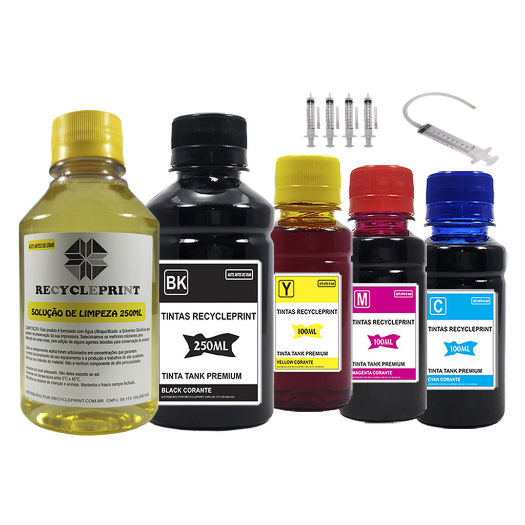 800ml Tinta Compatível Epson Xp231 Xp241 Xp431 Tx133 Tx135