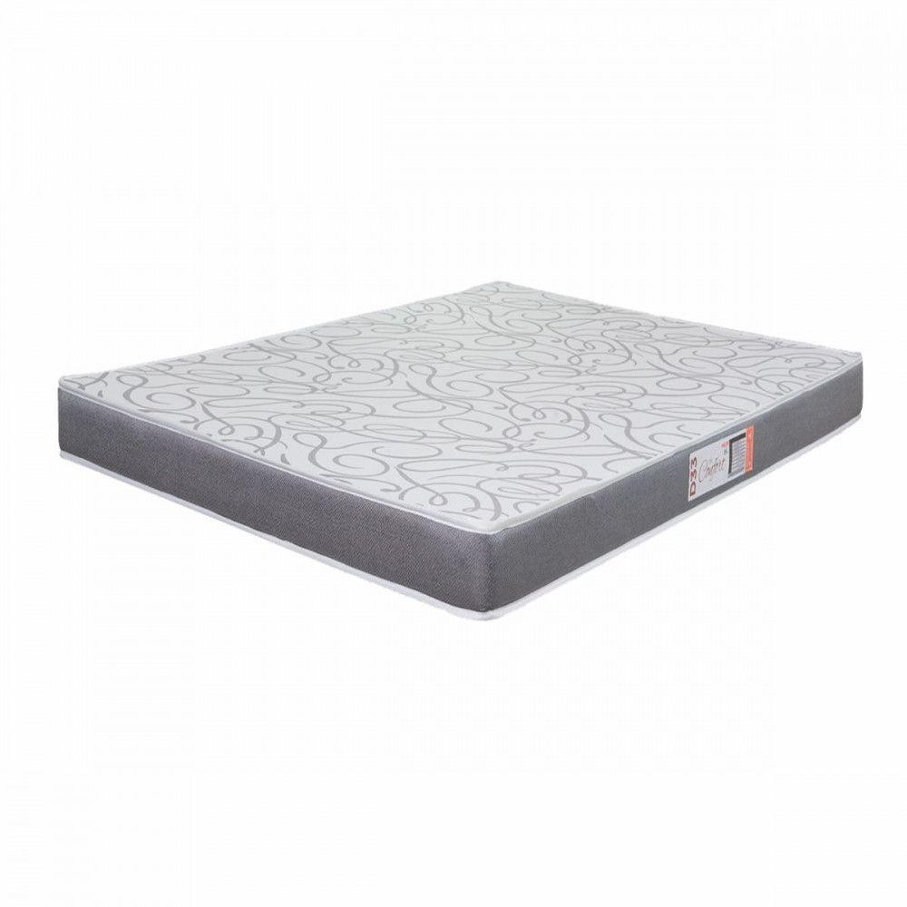 Colchão Casal Espuma D33 Pro Confort 138x188x12cm Cinza - Home & Living
