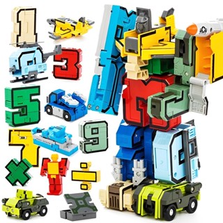 10 Números 0-9 Transformers Digital Robot Deformação Ação Brinquedos para Crianças em Oferta na Shopee
