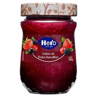 Geleia Hero Frutas Vermelhas 345G em Oferta na Shopee
