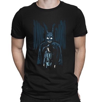 Camiseta Básica Unissex algodão Donnie Darko Filme Cult Fantasia.
