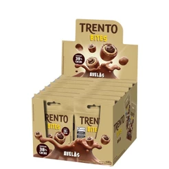 Chocolate Trento Bites Avelã 38% Caixa 12 Unidades 40g