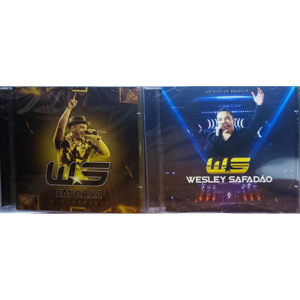 CD Wesley Safadão – Ao Vivo Em Brasília/Em casa( 2CDs}