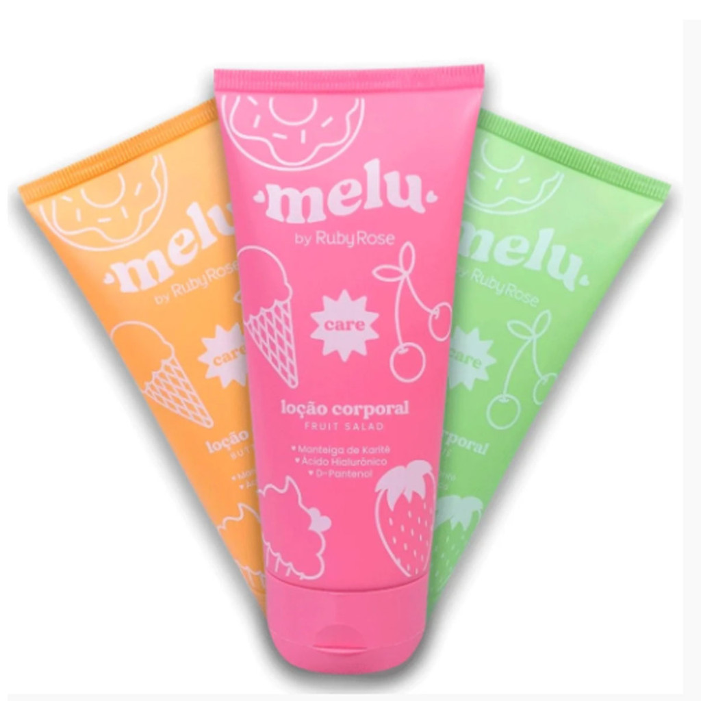 Loção Corporal Care Melu Ruby Rose RR6800 em Oferta na Shopee