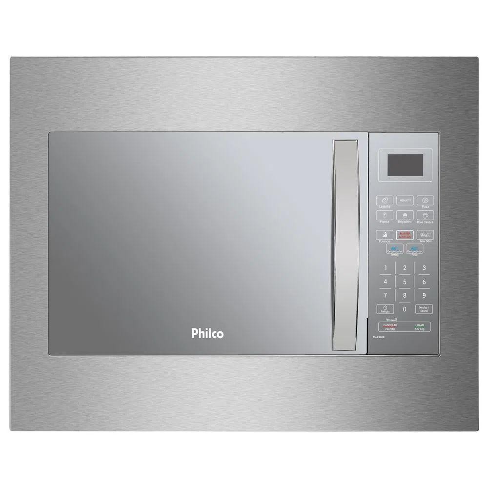 Micro-ondas Philco PMB28EB De Embutir 28L 1400W em Oferta na Shopee