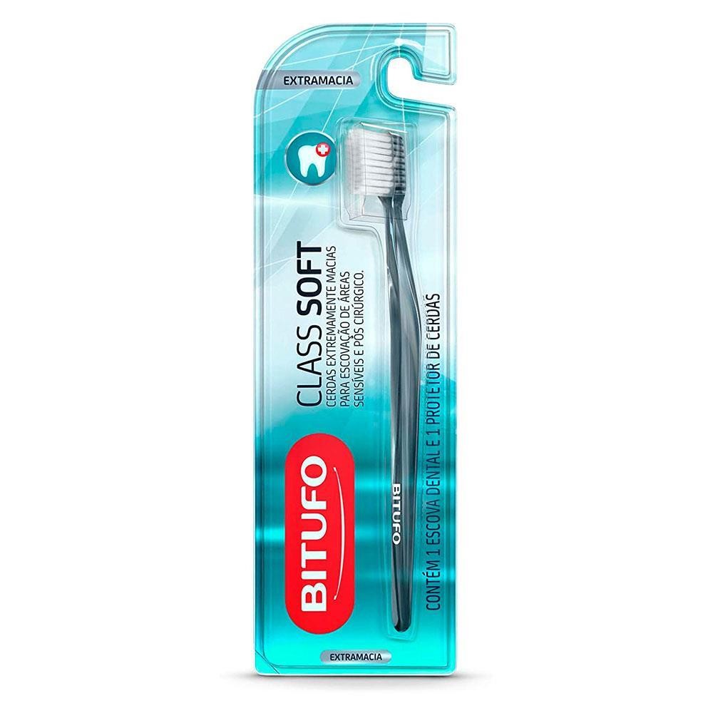 BITUFO ESCOVA DENTAL CLASS SOFT EXTRA MACIA COM 1 UNIDADE - Health