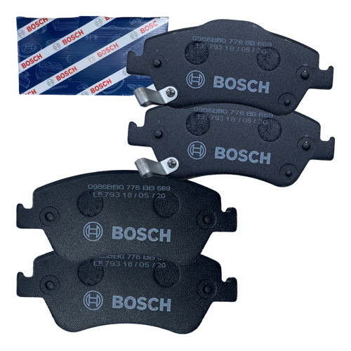 Pastilha Freio Dianteira Original Bosch Corolla 2008 2009 2010 2011 2012 2013 2014 em Oferta na Shopee