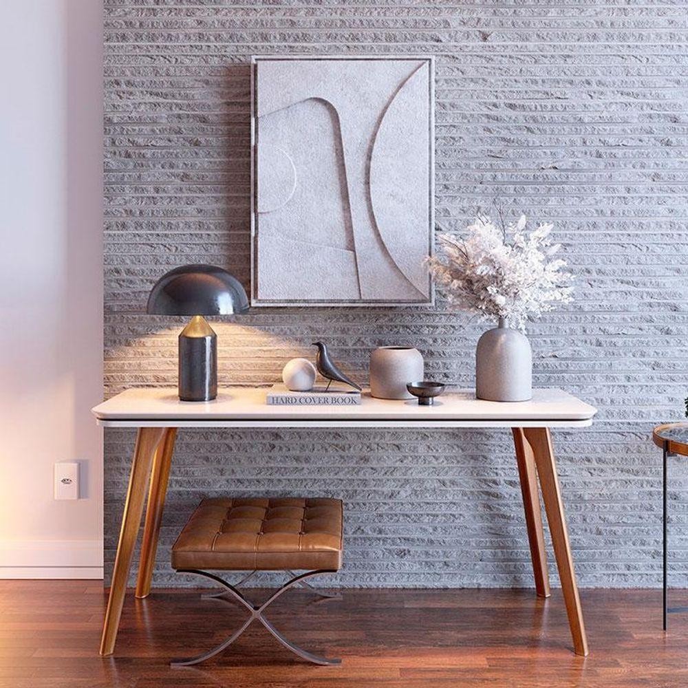 Aparador Para Sala Ambiente Zuri Off White - Imcal em Oferta na Shopee