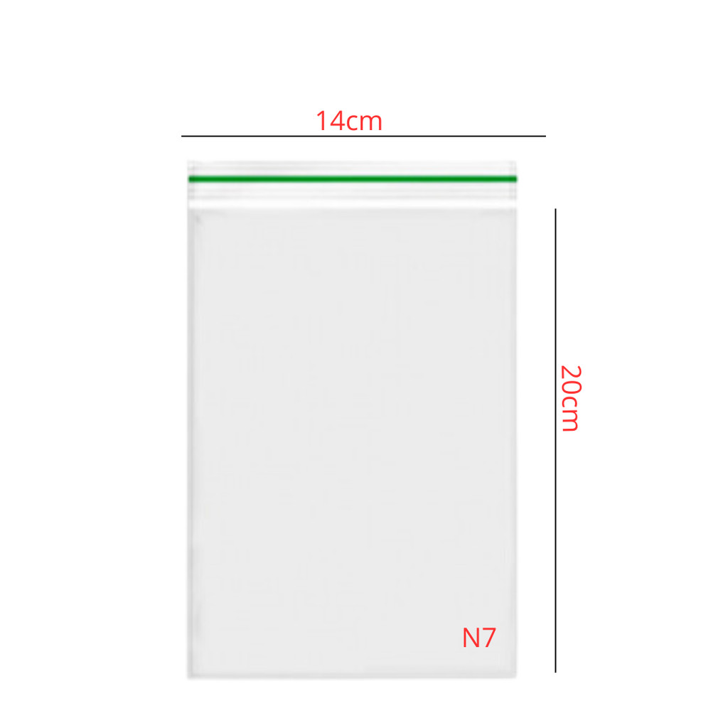 50~300 SACO ZIP N7 14X20 CM SAQUINHO ZIP VABENE