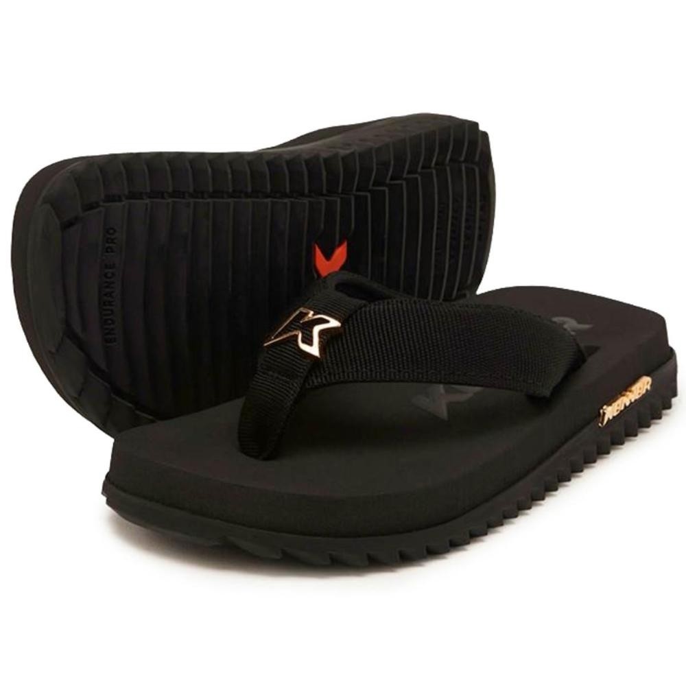 Chinelo Infantil Kenner Kivah Cushy Kids TKS - Preto em Oferta na Shopee