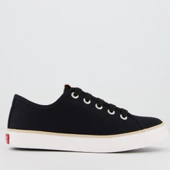 Tênis Coca Cola Stream Canvas Feminino Preto