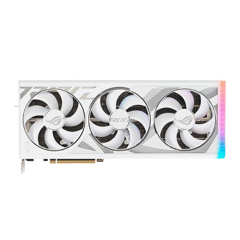 Placa de Video Asus GeForce RTX 4090 ROG Strix White, ARGB, 24GB, GDDR6X ROG-STRIX-RTX4090-24G-WHITE