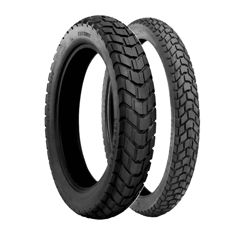 Par Pneu Moto Nx 150-200/ Xr Tornado 250/ Xre300/ Xtz Lander 250 120-80-18 + 90-90-21 T&C Technic