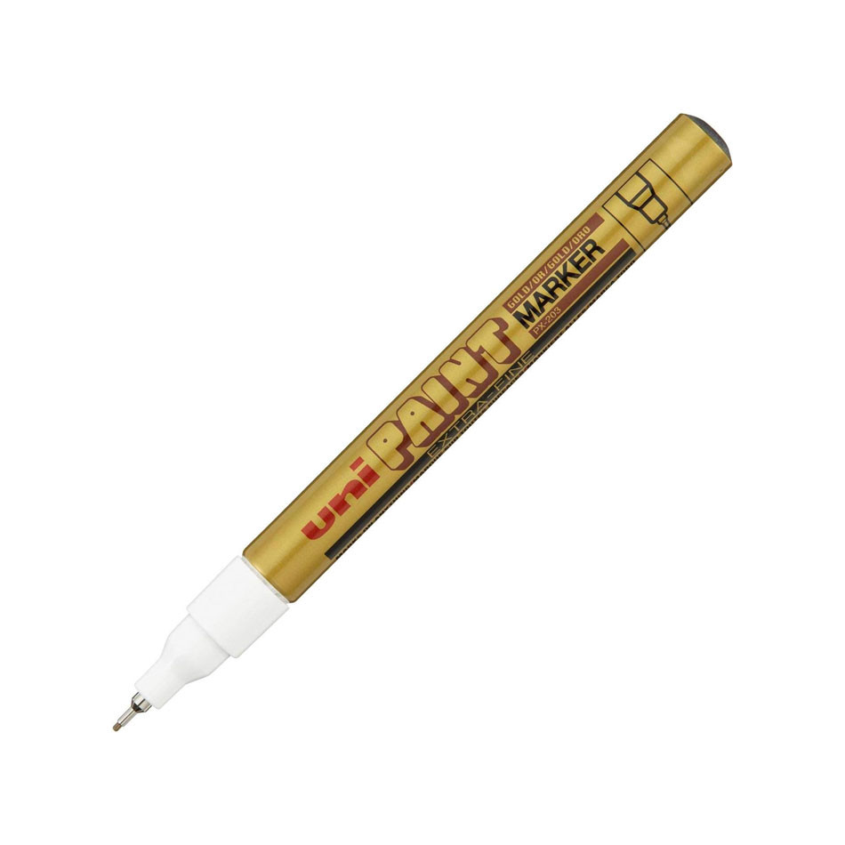 Pincel marcador permanente Ouro PX-203 Uni-Paint - Stationery