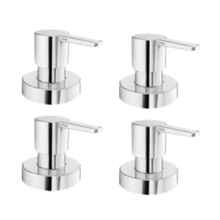 Kit 4 Acabamento Para Registro Base Fabrimar Gali 1/2" 3/4" Cromado Docol em Oferta na Shopee