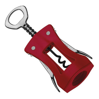 Saca Rolha Abridor de Vinho Abridor de Garrafa Aço Inox Vermelho Premium Tramontina Cozinha em Oferta na Shopee