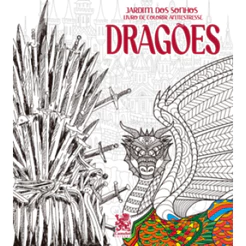 LIVRO DE COLORIR JARDIM DOS SONHOS DRAGÕES