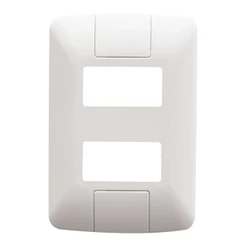 Placa Aria Tramontina 4x2 2 Módulos Separados Branco