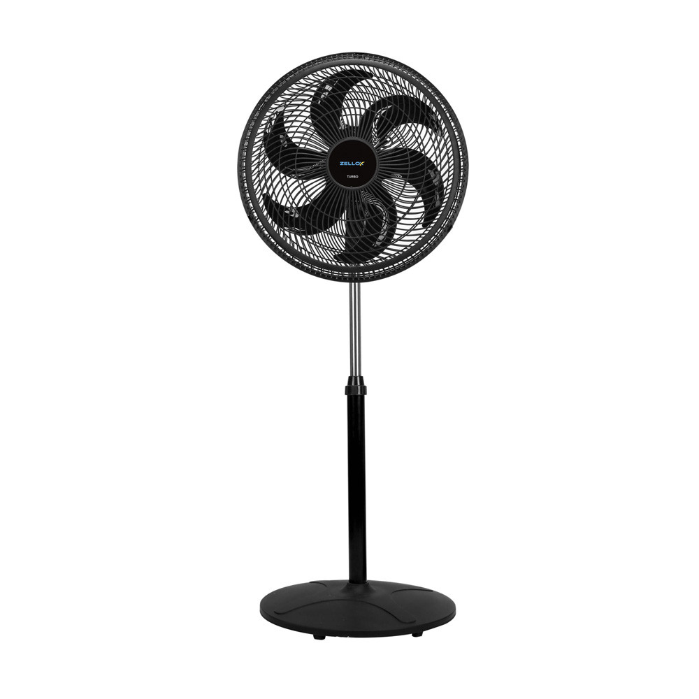 Ventilador Coluna Turbo Silencioso 40cm Zellox Zlx-40c 110v com 3 Velocidades e 6 Pás