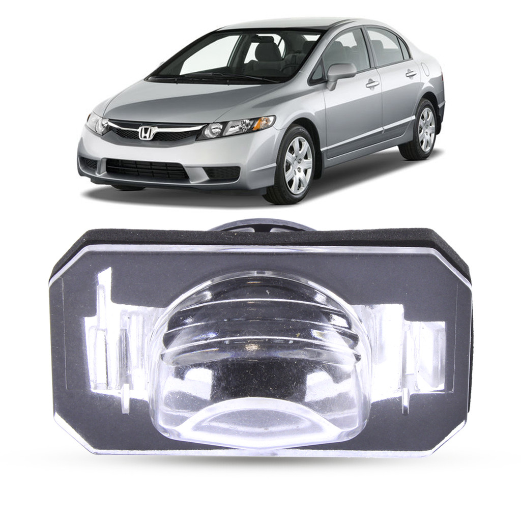 Lanterna Luz De Placa Honda Civic New Civic 2001 2002 2003 2004 2005 2006 2007 2008 2009 2010 2011 2012