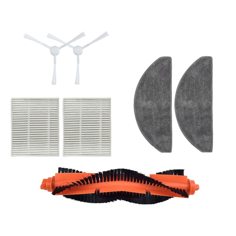 Kit Filtros Escova Pano Para Robô Xiaomi Vacuum Mop S20 D106
