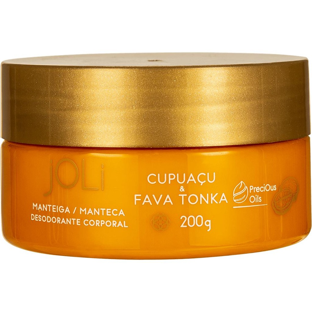 Manteiga Corporal Joli Cupuaçu e Fava Tonka Hinode 200ml