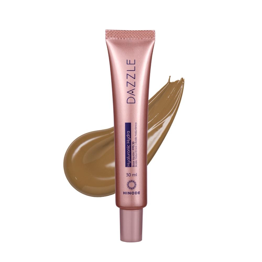 Base Líquida Hyaluronic Hydra FPS 30 Dazzle 30ml Médio 2 Hinode