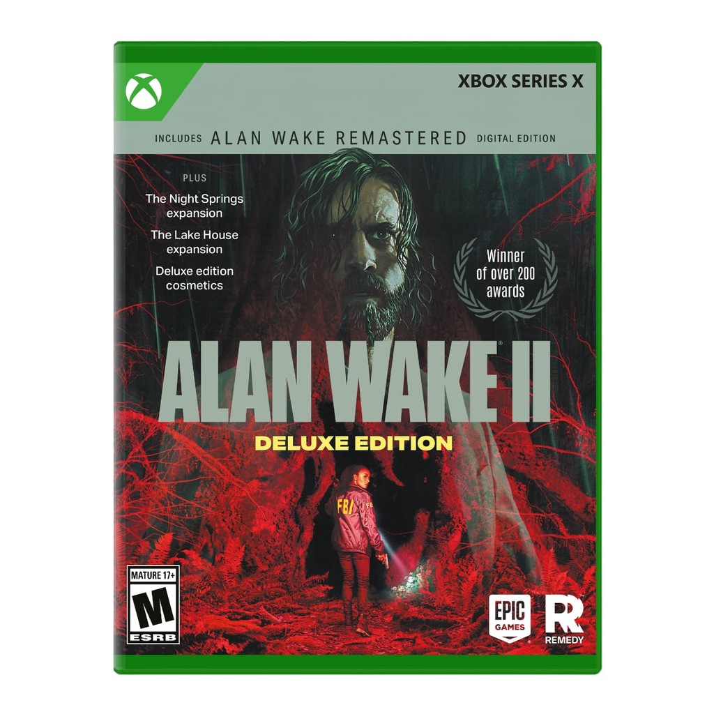 Alan Wake 2 Deluxe Edition Xbox Series X Midia Fisica em Oferta na Shopee