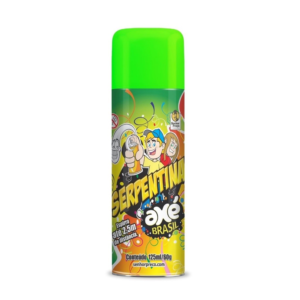 Spray Serpentina 125ml Verde