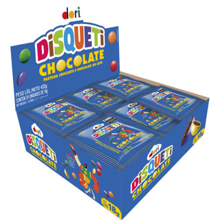 Disqueti Dori Chocolate ao Leite 24x18gr em Oferta na Shopee