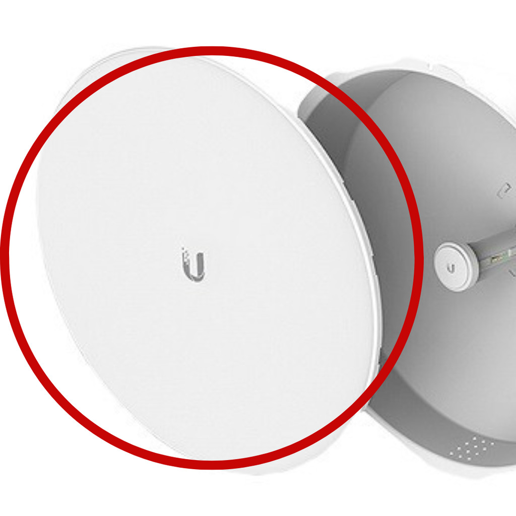 Tampa frontal da antena Powerbeam Ubiquiti PBE-5AC-400-ISO Nova