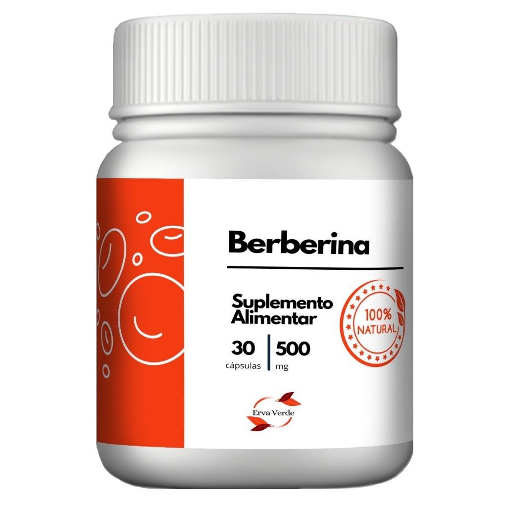 SUPER BERBERINA 30 cápsulas produto 100% natural em Oferta na Shopee