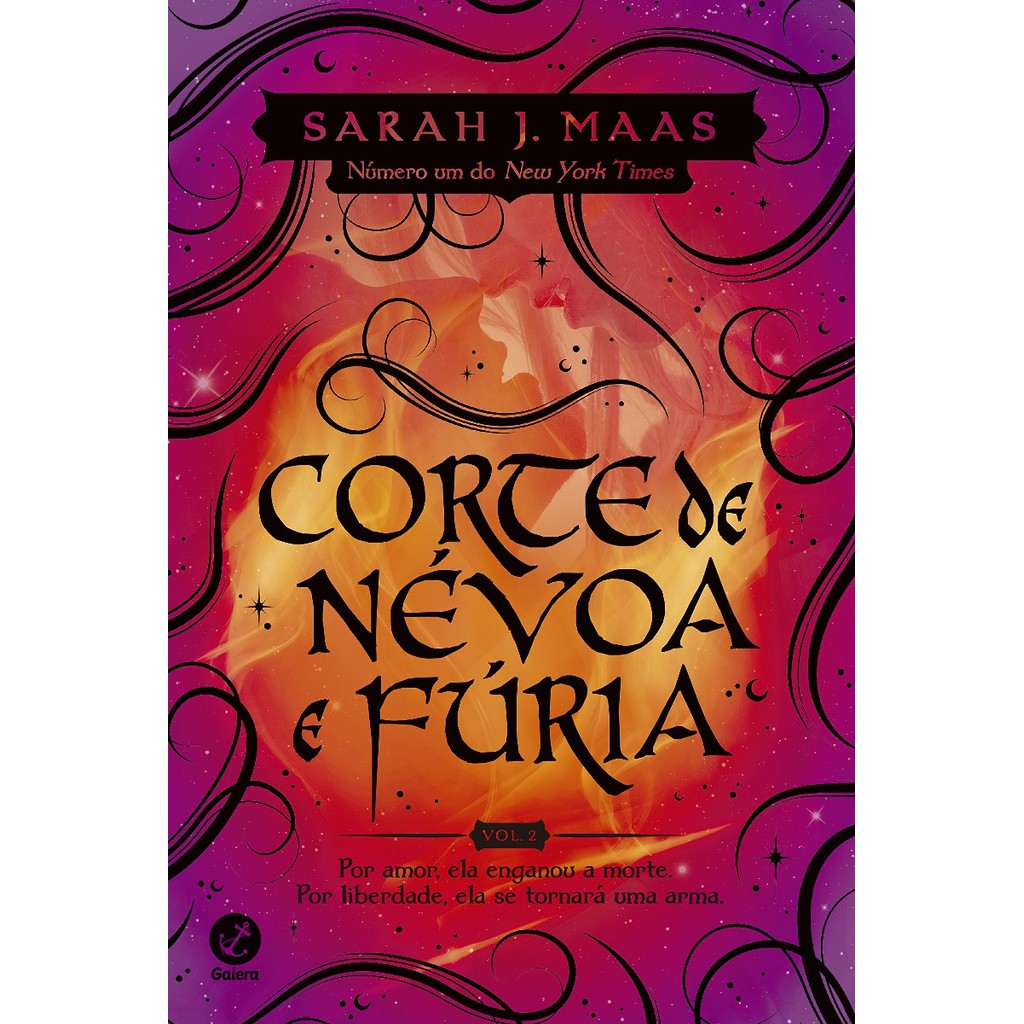 Livro Corte de Névoa e Fúria (Vol. 2 Corte de Espinhos e Rosas) - Sarah J. Maas | Ed. Galera