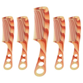Pente De Cabelo Plástico Estampado Kits 1/2/5/10 em Oferta na Shopee