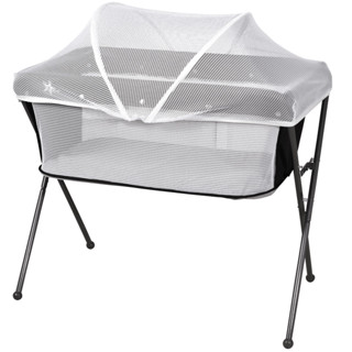 Berço para Bebes Co-Leito Galzerano Bari Lado a Lado Preto Cinza em Oferta na Shopee