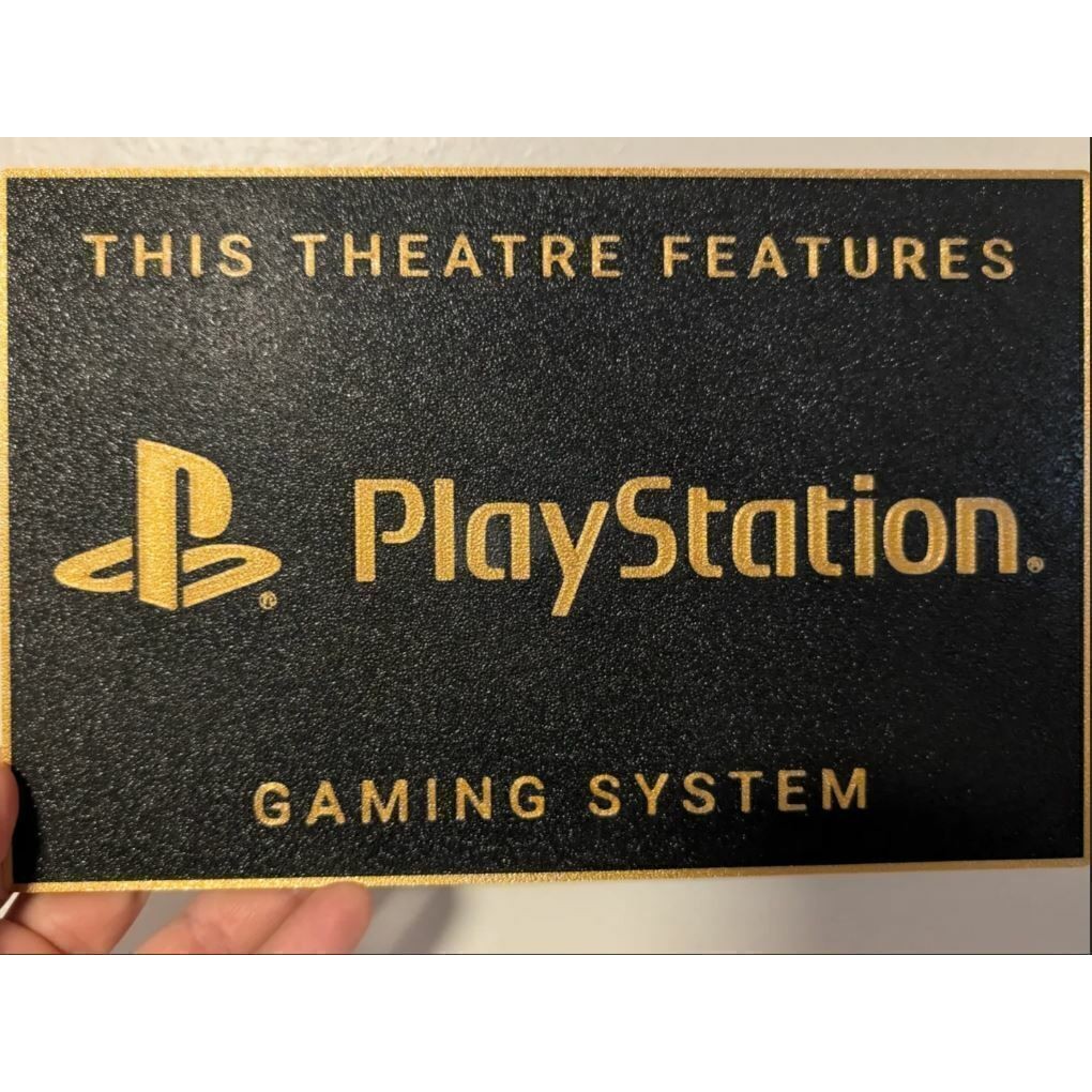 Playstation Decoração Geek Sala De Cinema Home Theater