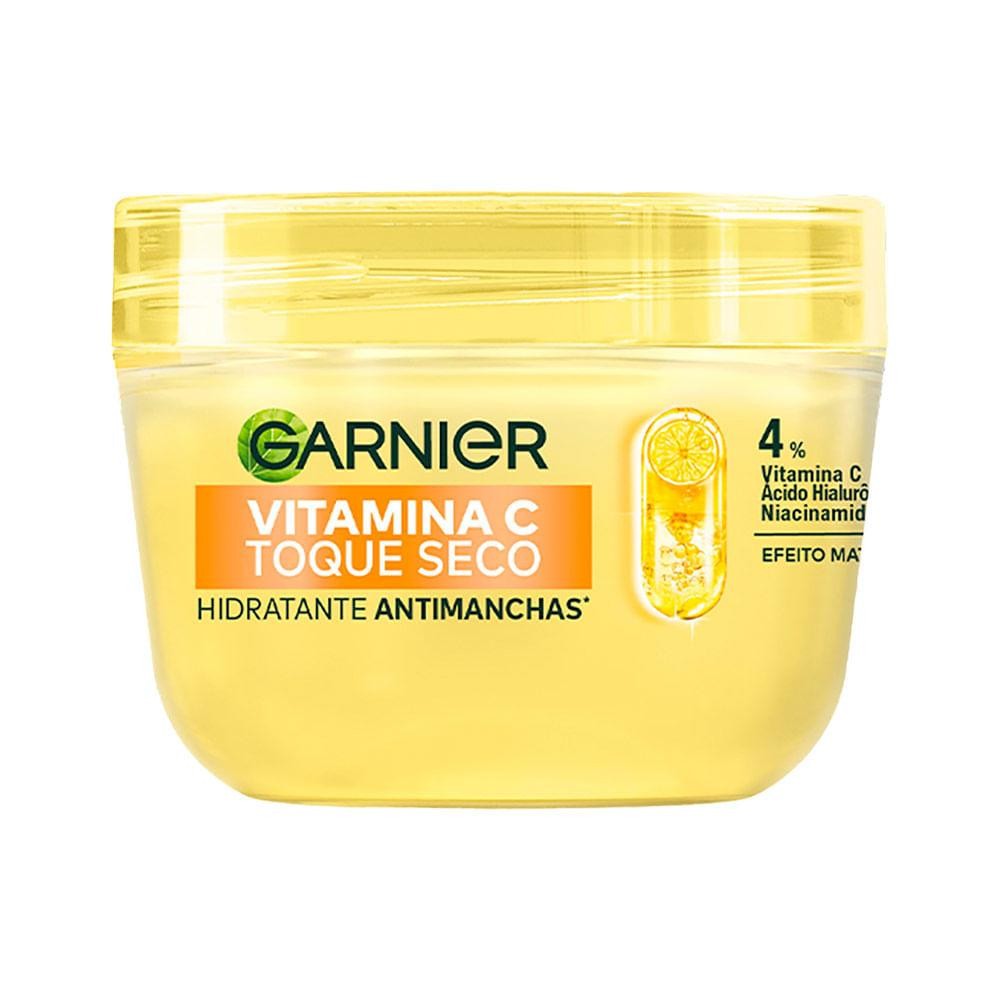 Hidratante Garnier Vitamina C Toque Seco Antimanchas 85G em Oferta na Shopee