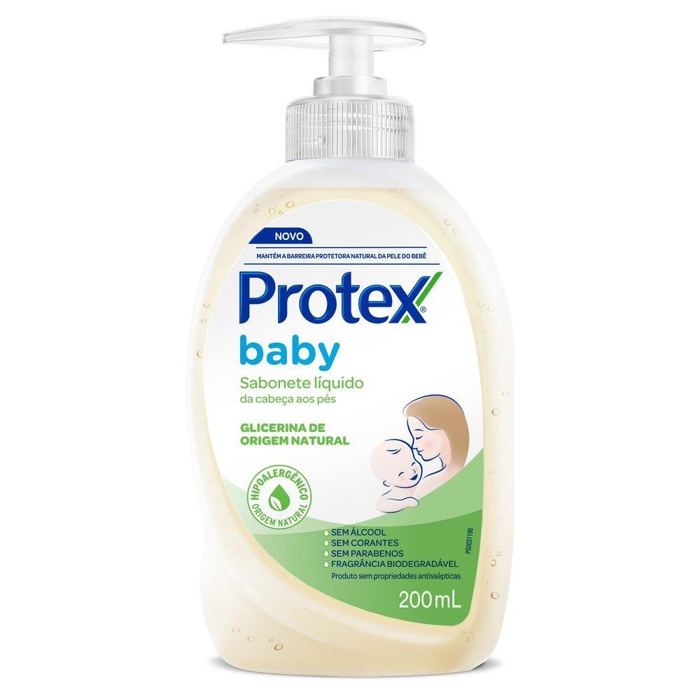 Sabonete Liquido Protex Baby Glicerina Natural 200Ml em Oferta na Shopee