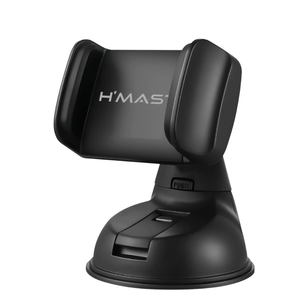 Suporte Universal Veicular com Trava e Ventosa Forte 360
