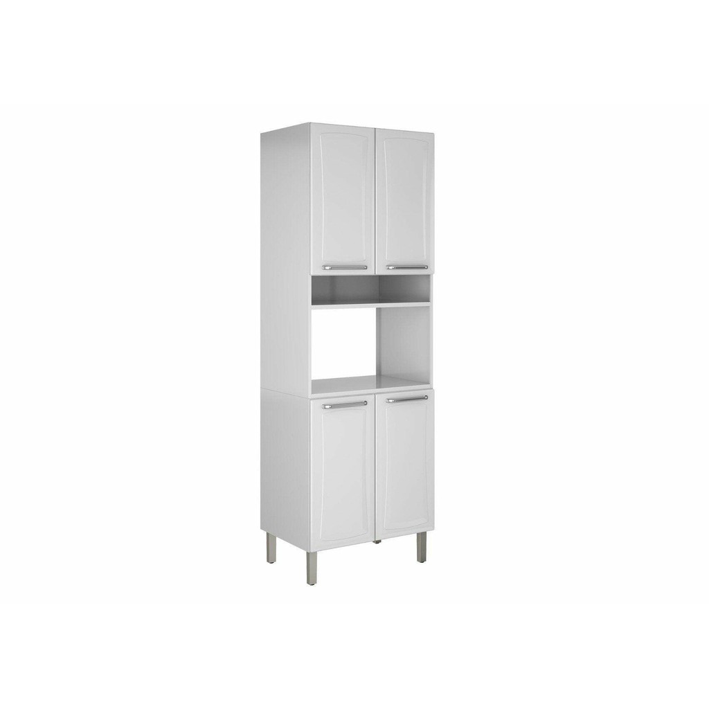 Paneleiro Duplo p/Forno Cozinhas Itatiaia Tarsila - 4 Portas - Branco