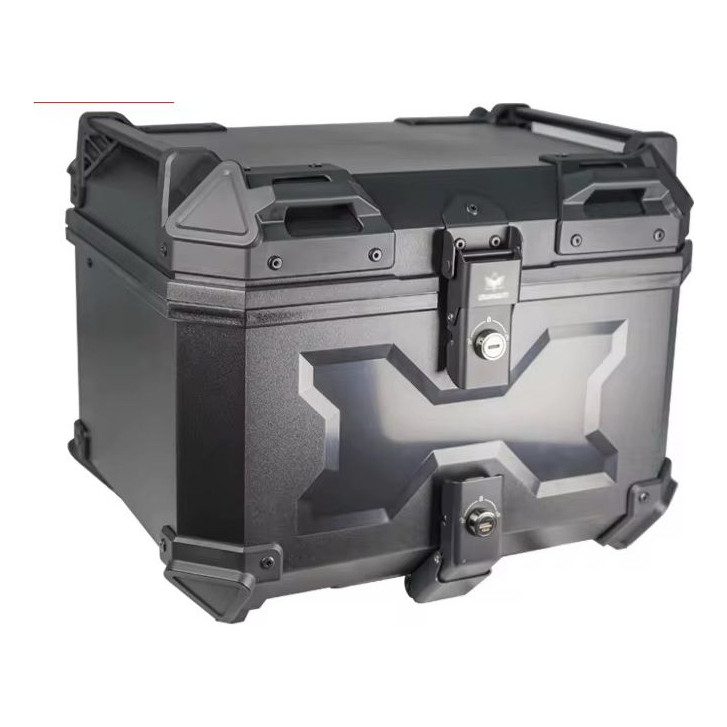 Baú Braz Everest 45l Top Preto Abs Universal Bauleto em Oferta na Shopee