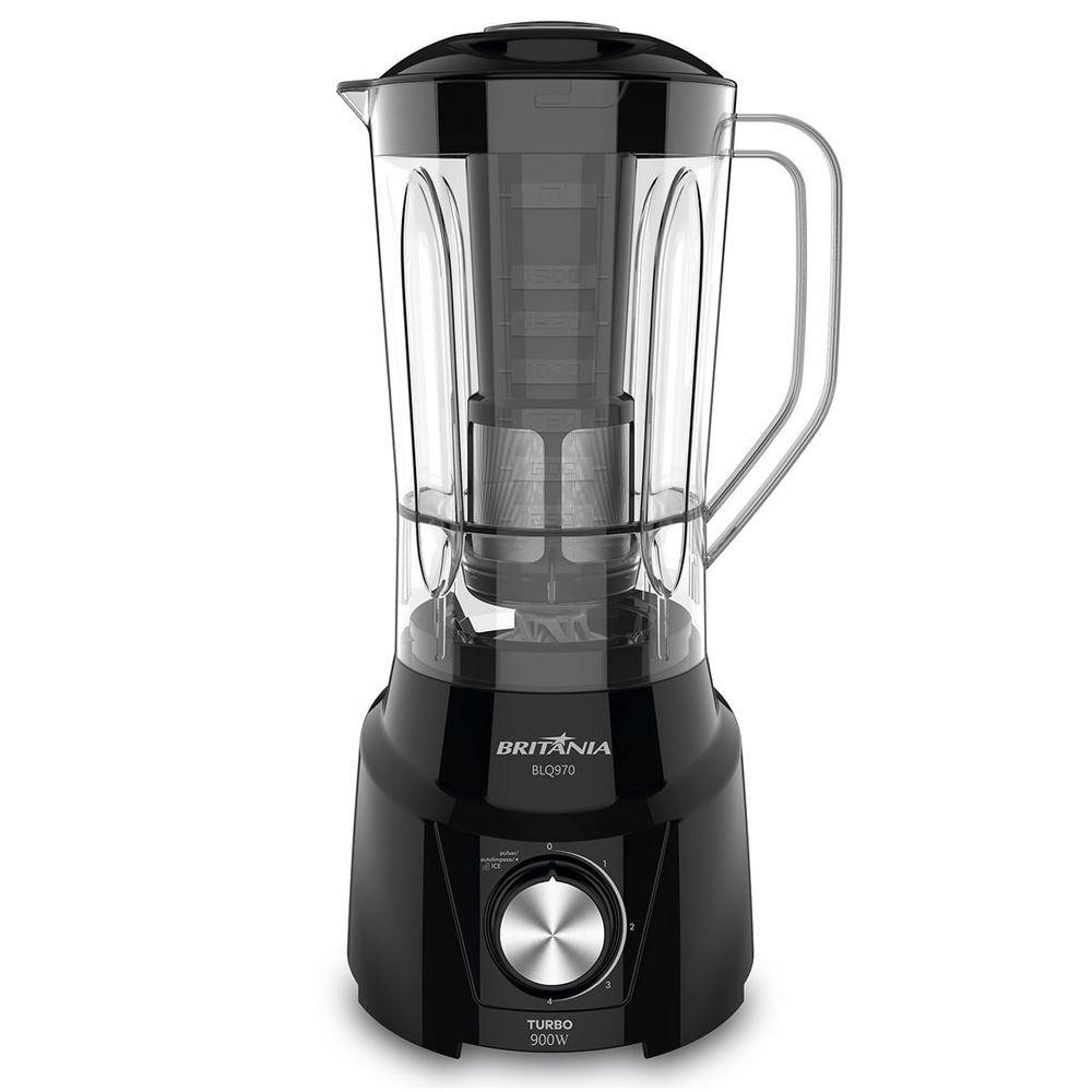 Liquidificador Britânia BLQ970P Turbo 900W 220V em Oferta na Shopee