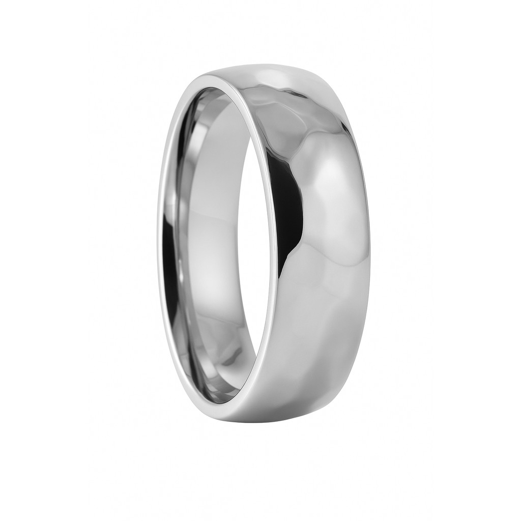 Aliança De Prata Legitima 6mm  Lisa Anel Anatomico Luxo em Oferta na Shopee