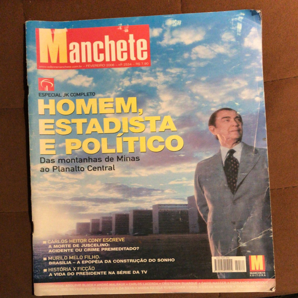 Revista Manchete - Homem, Estadista e Político - N 2534 autor Revista